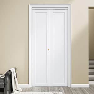 EH PUERTA 72 in. x 80 in. 1-Lite Panel Solid Core White Primed ...