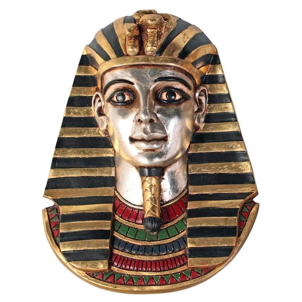 Design Toscano 12.5 in. x 9 in. Tutankhamen Egyptian Wall Sculpture