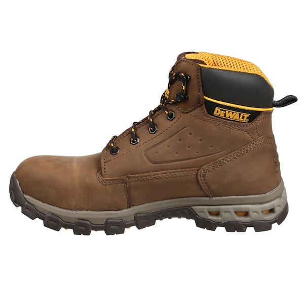 DEWALT Men s Halogen 6 Work Boots Aluminum Toe Brown Size