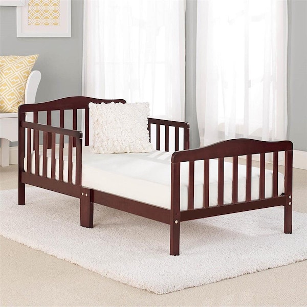 Brown store toddler bed