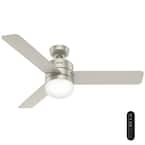 Hunter Neutron 54 in. Indoor Matte Nickel Smart Ceiling Fan with