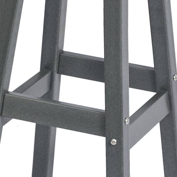 WESTIN OUTDOOR Laguna 29 in. HDPE Plastic All Weather Backless
