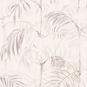 Bamboo Gardens Fog Non-Pasted Wallpaper, 56 sq. ft.
