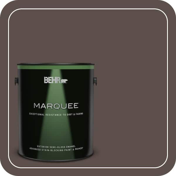 BEHR MARQUEE 1 gal. Home Decorators Collection #HDC-AC-07 Oak Creek Semi-Gloss Enamel Exterior Paint & Primer