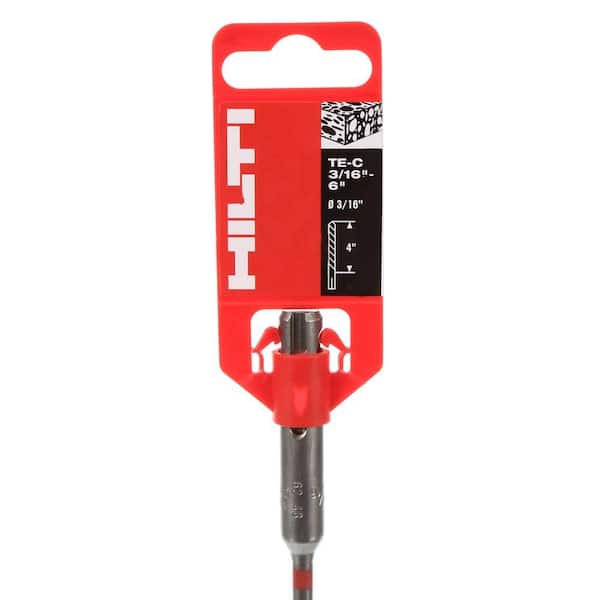 FAST SHIPPING FREE EXTRAS SET OF 2 Details about   HILTI SDS PLUS 3/16" X 6" TE-C NEW L@@K