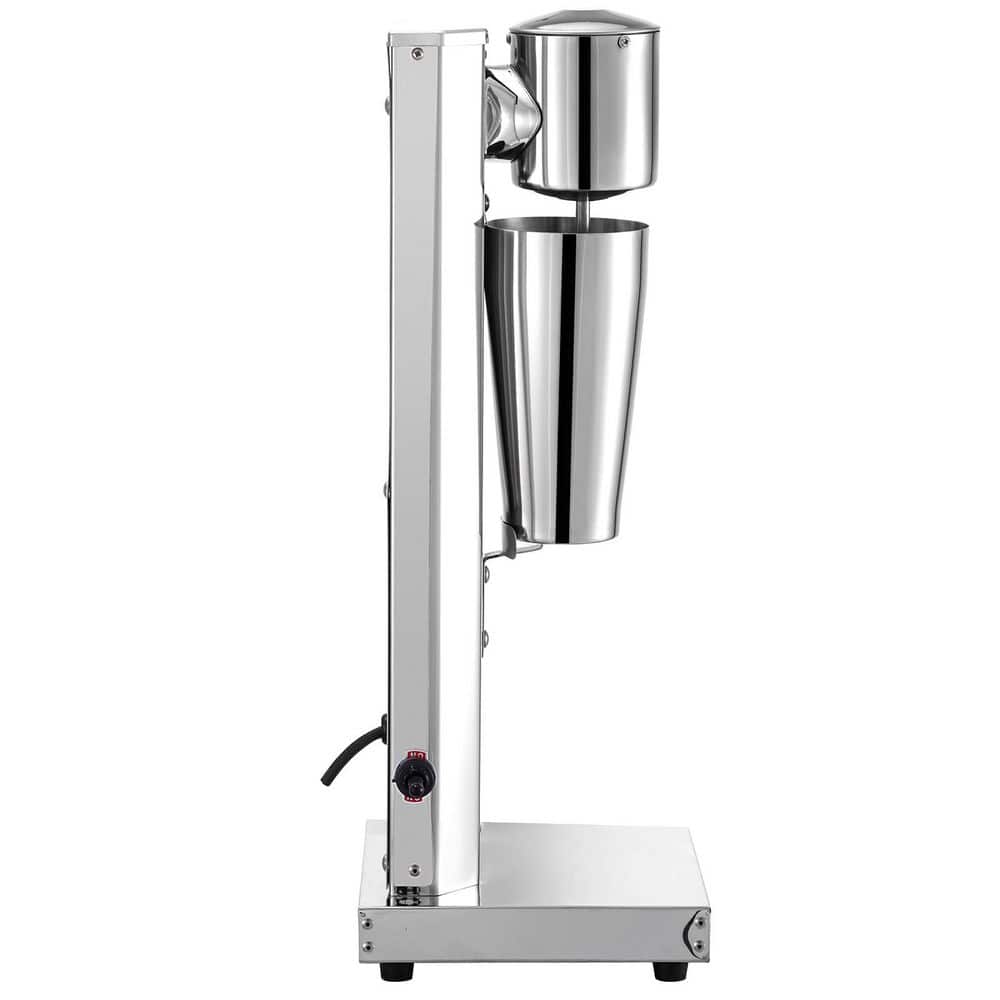 SVOPES Milkshake Maker Kit, Stainless Steel Electric, 800 ml Cup, 2-Speed Classic Single Head Silver Milkshake Machine