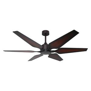 Optum 60 in. Indoor/Outdoor Oil Rubbed Bronze Smart Ceiling Fan with Remote Control