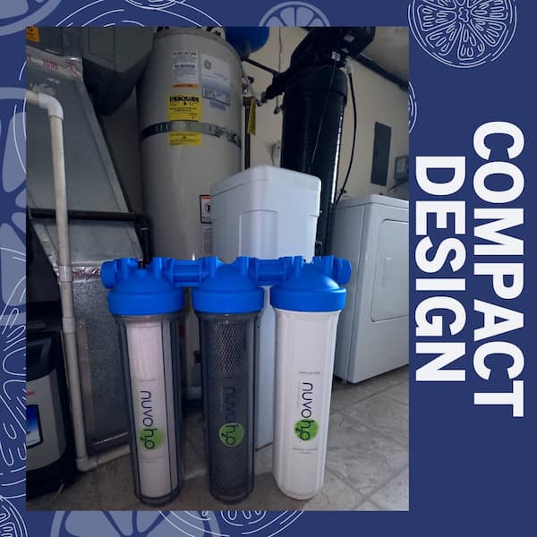 NuvoH2O Manor Trio Water Whole House Water Softener Plus NuvoH2O Manor Trio Water Whole House Water Softener Plus