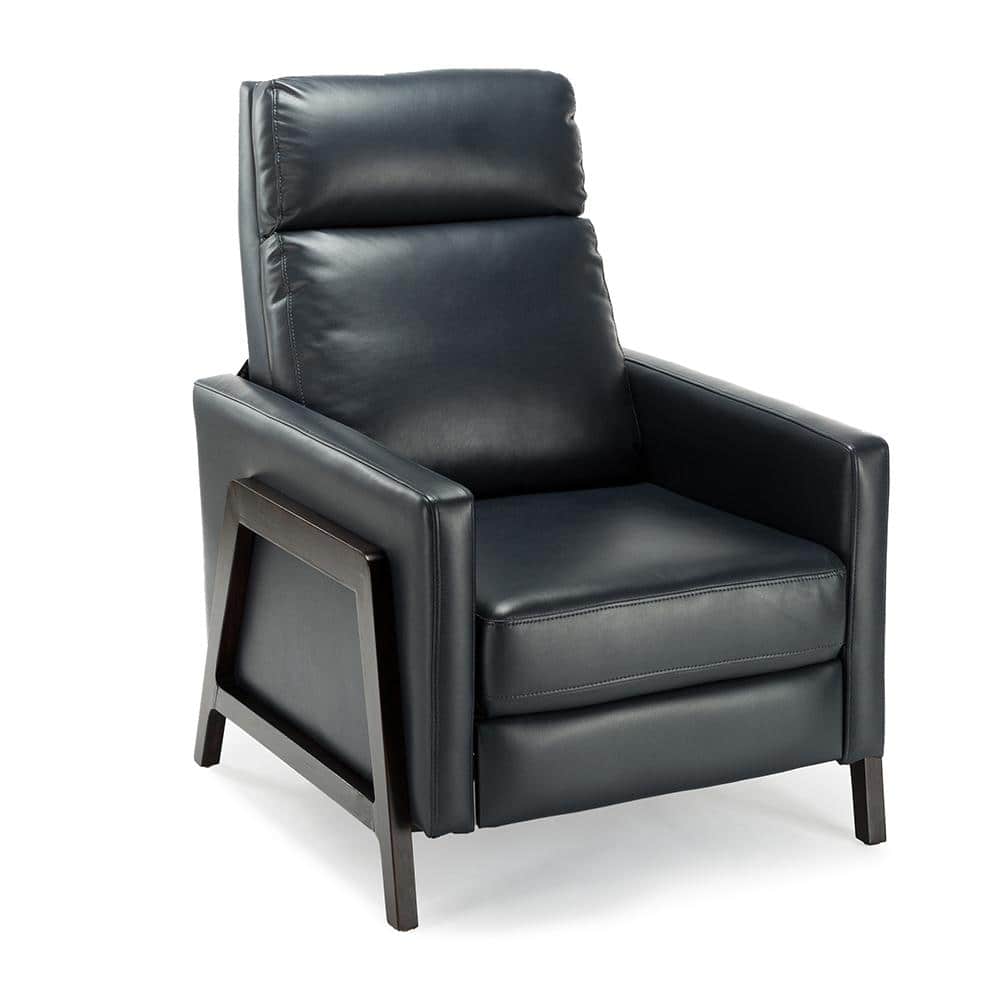 Maxton Midnight Blue Push Back Recliner