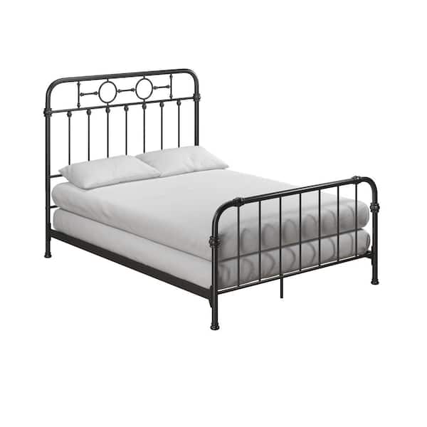 Little Seeds Willow Black Metal Kids' Full Size Bed 4401029LS - The ...