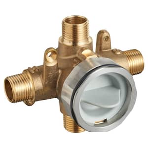 Flash Shower Rough-In Valve with Universal Inlets/Outlets