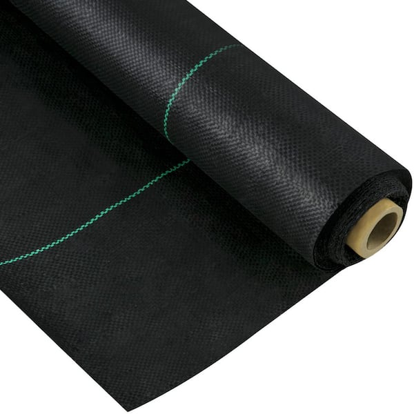 OGETFUUR 3 ft. x 50 ft. 5 oz. Heavy Duty Premium Weed Barrier Fabric for Flower Bed, Geotextile Fabric