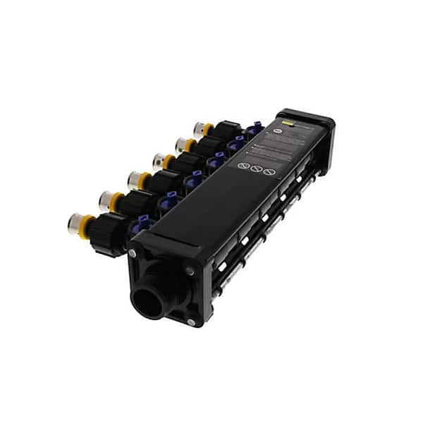 Viega Manabloc 1/2 in. x 6-Port Press MiniBloc Polymer Zoning