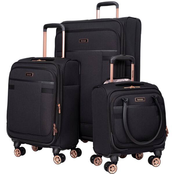 3 piece softside luggage set