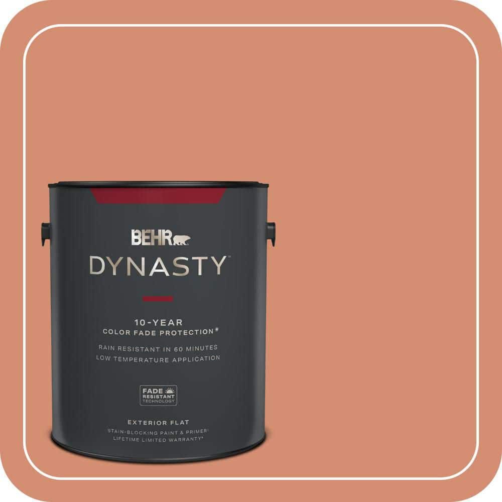 1 gal. #ICC-63 Terra Cotta Pot Flat Exterior Stain-Blocking Paint & Primer price history on PriceWatchPro