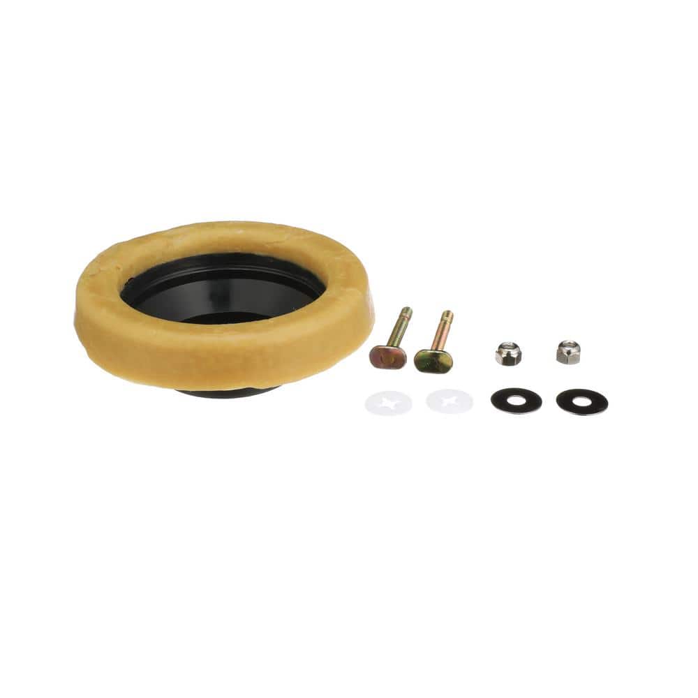 Everbilt Reinforced Toilet Wax Ring with Plastic Horn and Zinc