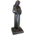 Emsco 29 in. Bronze Color St. Francis Lawn and Garden Statue 92230-1