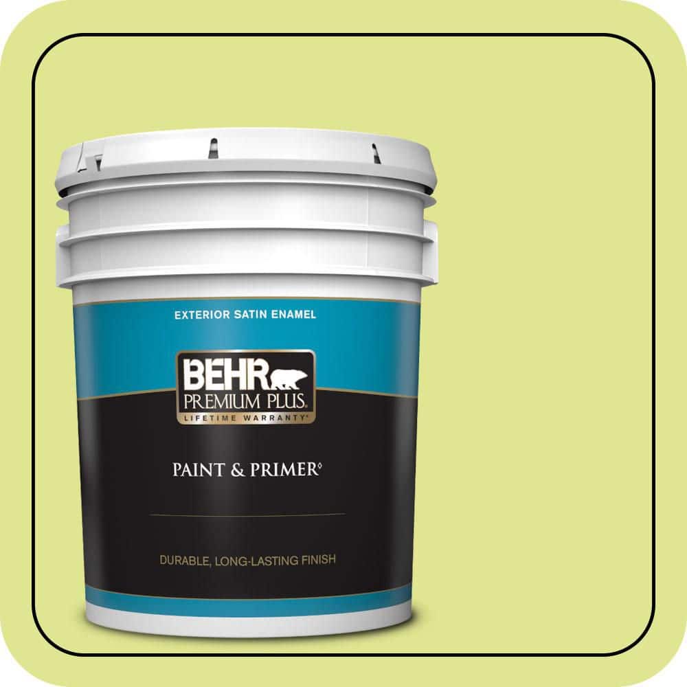 5 gal. #410A-3 Honeydew Satin Enamel Exterior Paint & Primer price history on PriceWatchPro