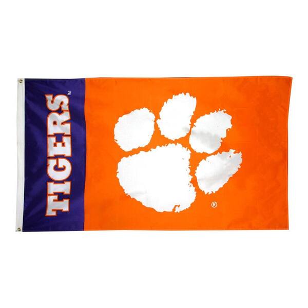 Annin Flagmakers 3 ft. x 5 ft. Polyester Clemson Tigers Flag