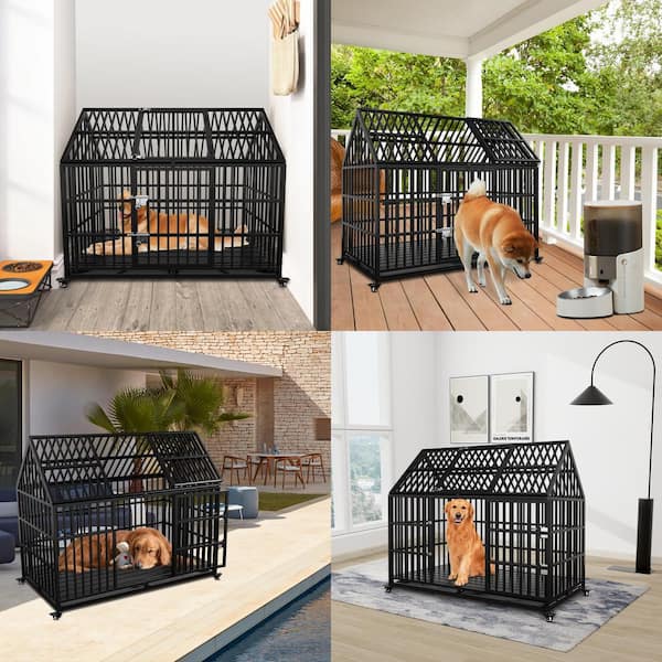 Dog Cage Pet Gazebo Tractor Supply Pawhut 5' X 5' X 5' Dog Kennel