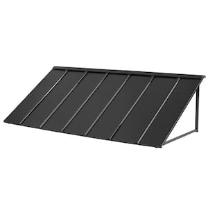SVOPES Fixed Metal Awning 80 x 36 in. Window and Door Canopy