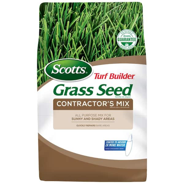 Scotts Turf Builder 20 lbs. Grass Seed Contractor's Mix for Sunny and Shady Areas