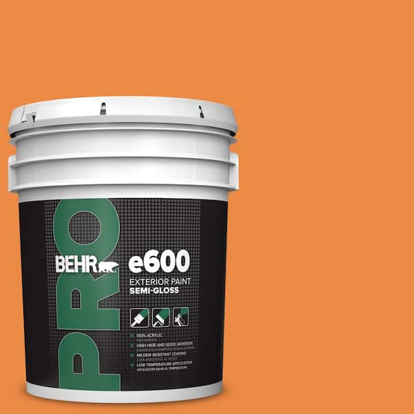 BEHR PRO 5 gal. #P230-7 Acapulco Sun Semi-Gloss Exterior Paint