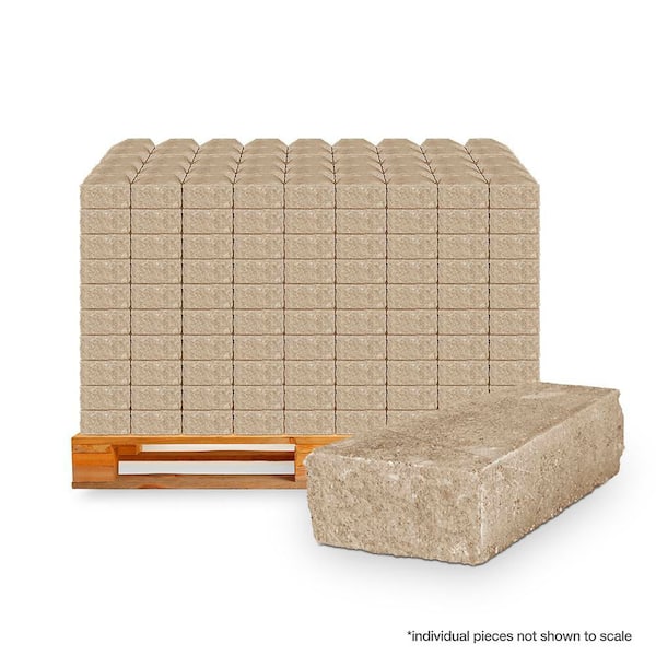 RockWall 2 in. x 4.25 in. x 9 in. Pecan Concrete Wall Cap (320-Pieces / 89.5 sq. ft. / Pallet)