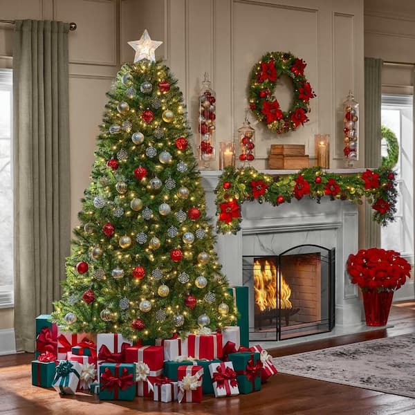 Home Accents Holiday 7.5 ft Wesley Pine Christmas Tree ...