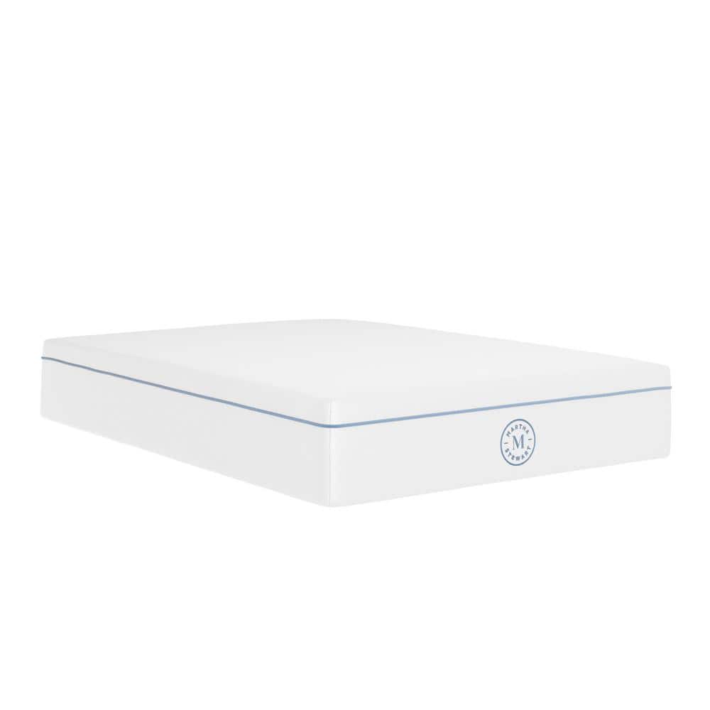Full Size White Gel Memory Foam Adjustable Bed