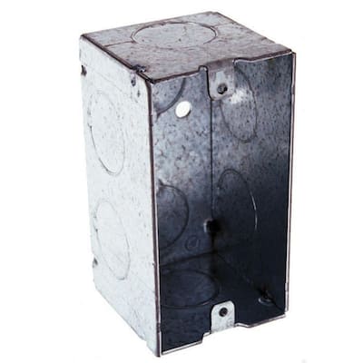 Steel City 52171-1234RD Outlet Box Square Red 50-Pack Thomas & Betts 4-Inch Length by 4-Inch Width by 2-1/8-Inch Depth Welded Construction Steel City 52171-1234RD Outlet Box Square Red 50-Pack Thomas & Betts 4-Inch Length by 4-Inch Width by 2-1/8-Inch Depth Welded Construction
