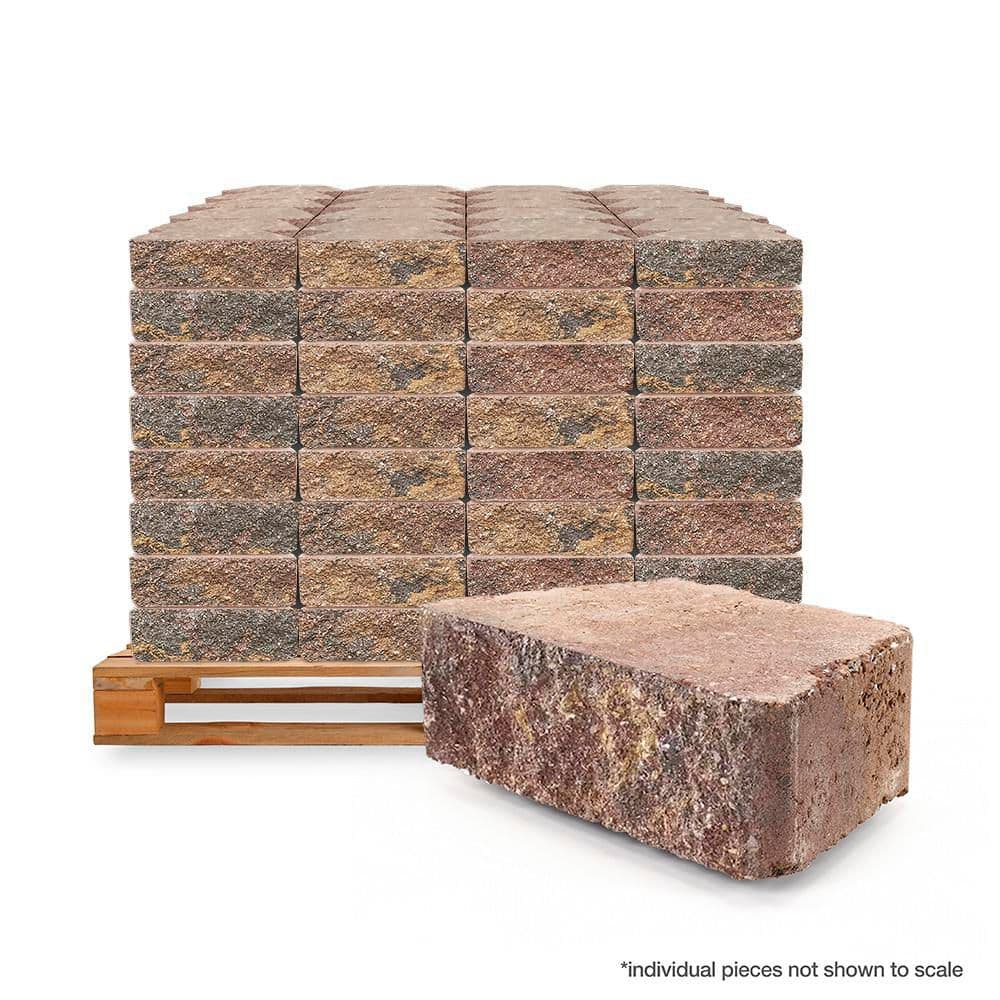 Pavestone 3 in. H x 10 in. W x 5.87 in. L Sierra Blend Concrete ...