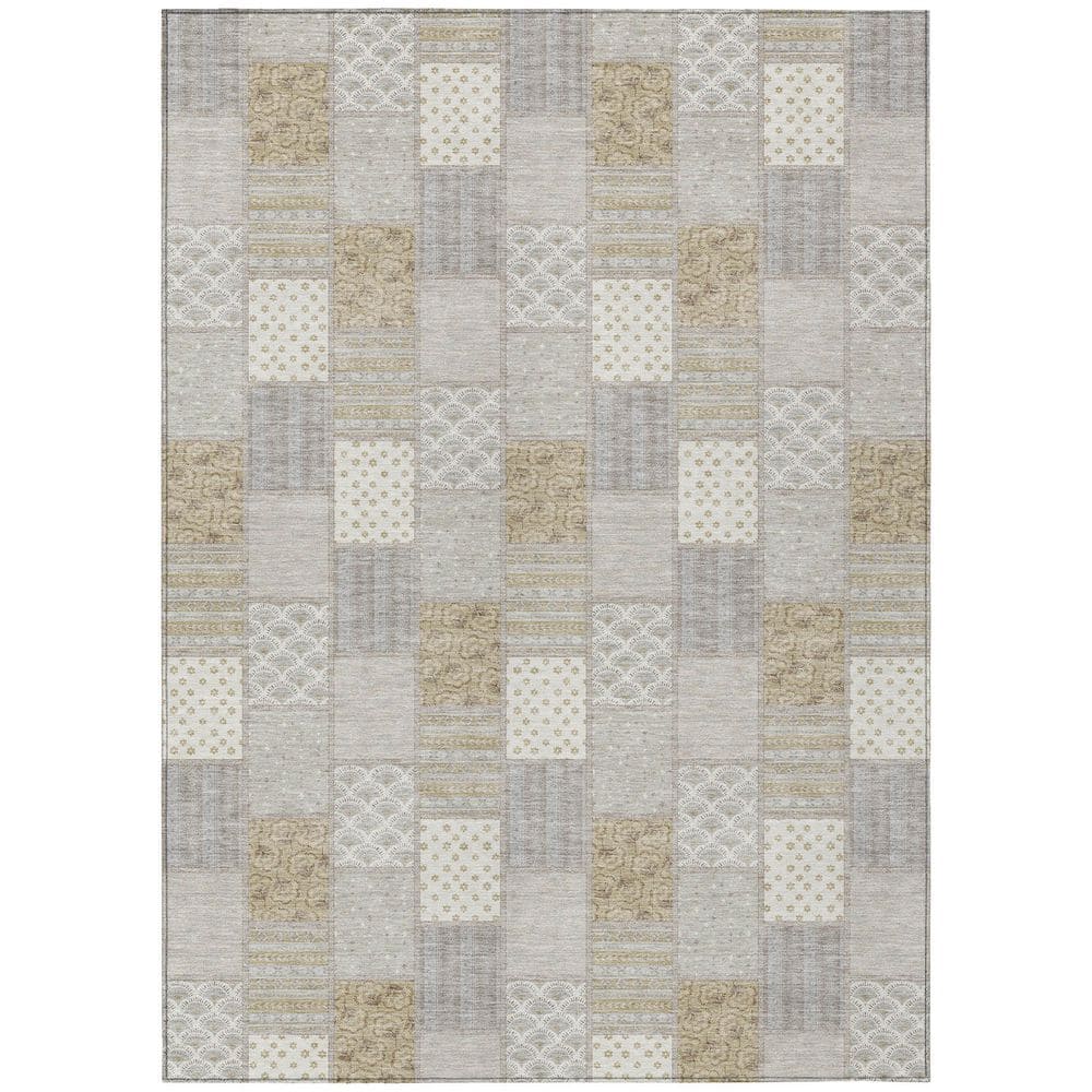 Chantille Machine Washable Indoor/Outdoor Abstract ACN2923 Ivory 10 ft. x 14 ft. Area Rug price history on PriceWatchPro