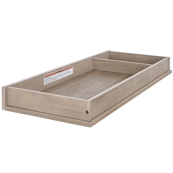 Evolur Brown Stone Modern Changing Tray 850-BST - The Home Depot