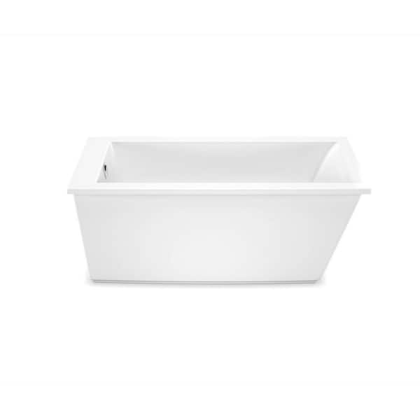 MAAX Elinor 60 in. Fiberglass End Drain Non-Whirlpool