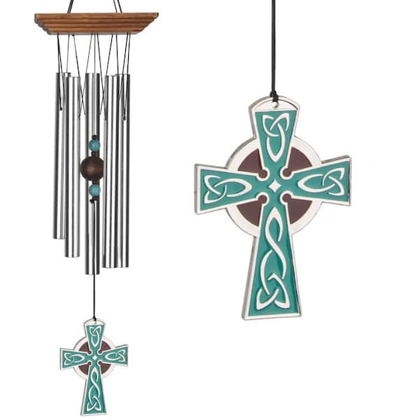 WOODSTOCK CHIMES Signature Collection 17 in. Woodstock Celtic Chime, Wind Chime WCCC