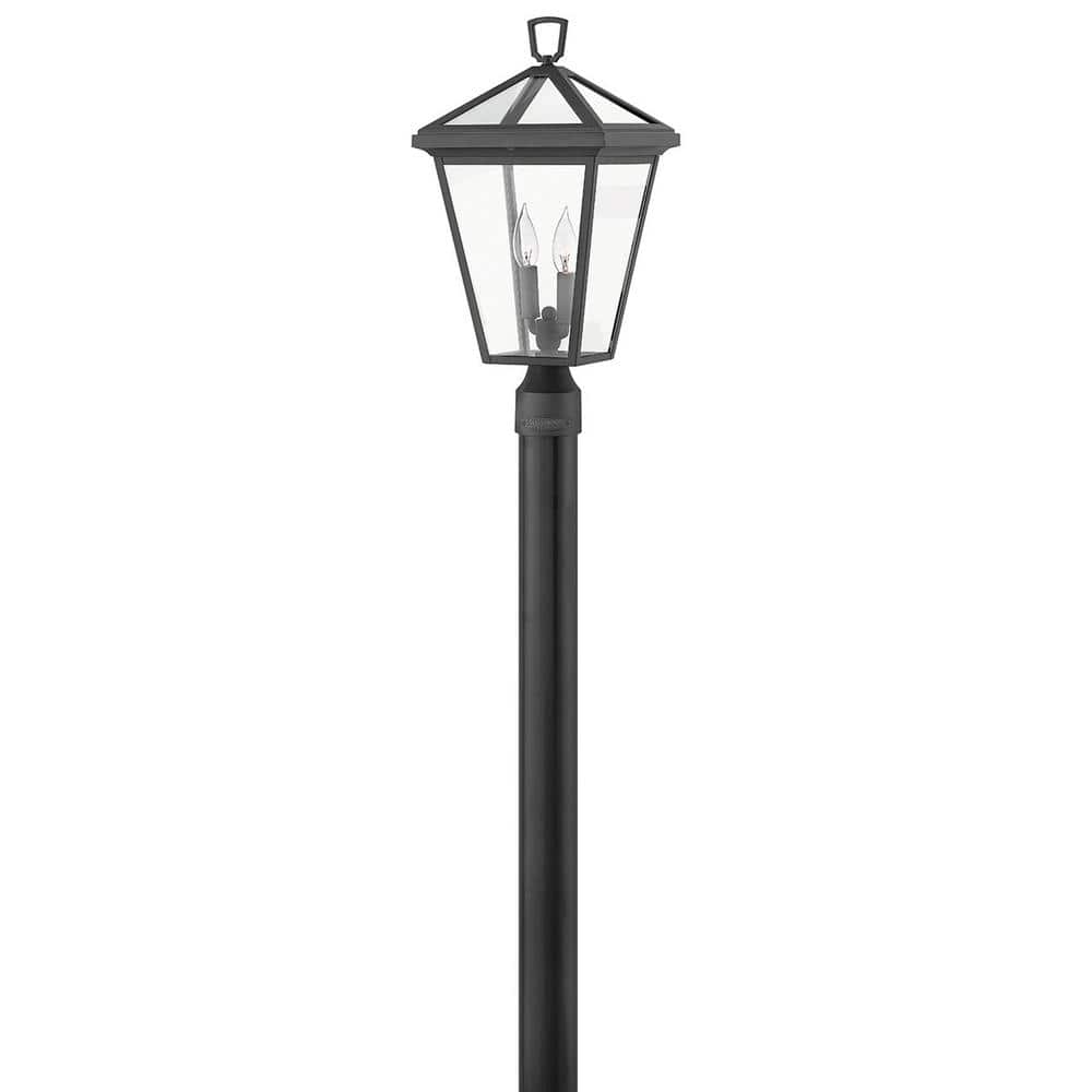 Estate Series Alford 20'' Museum Black LED Outdoor Post Lantern