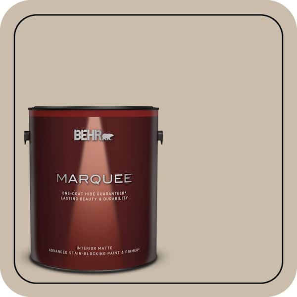 BEHR MARQUEE 1 gal. #T13-8 Matrix Matte Interior Paint & Primer