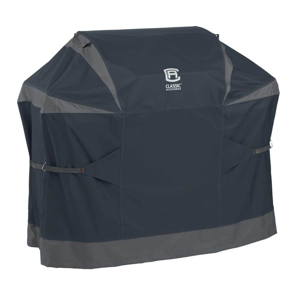 StormPro 58 Inch Black Waterproof BBQ Grill Cover