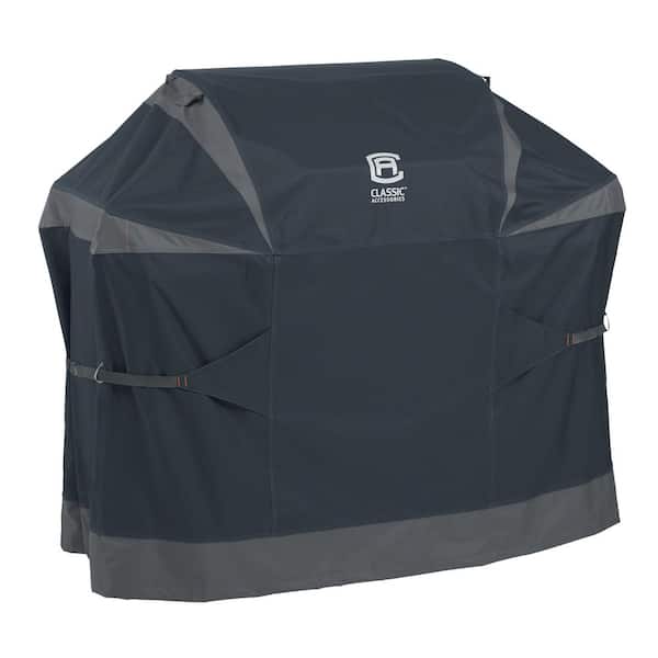 Storm Pro 64 in. W x 30 in. D x 48 in. H BBQ Grill Cover in Dark Grey