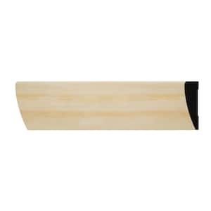 WM327 0.69 in. D x 2.25 in. W x 6 in. L Wood (Pine) Casing Sample