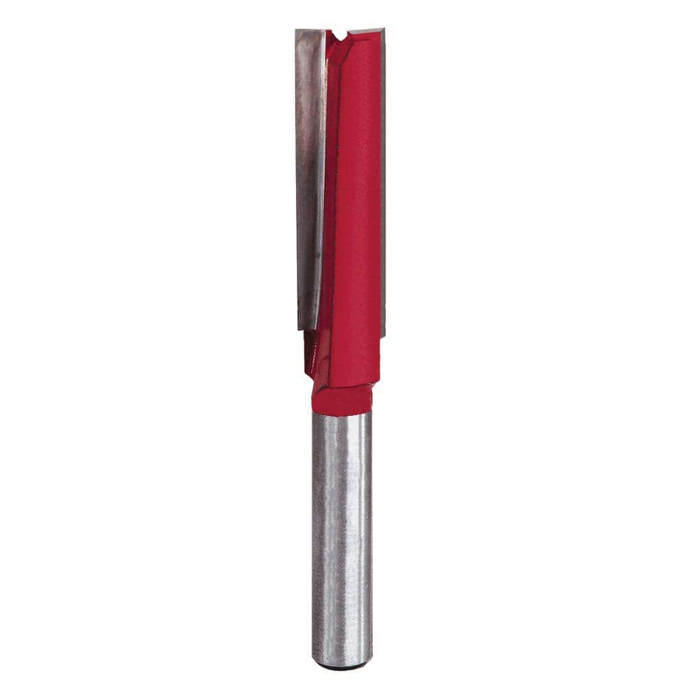 DIABLO 1/4 in. Two Flute Straight Bit DR04126 - The Home Depot