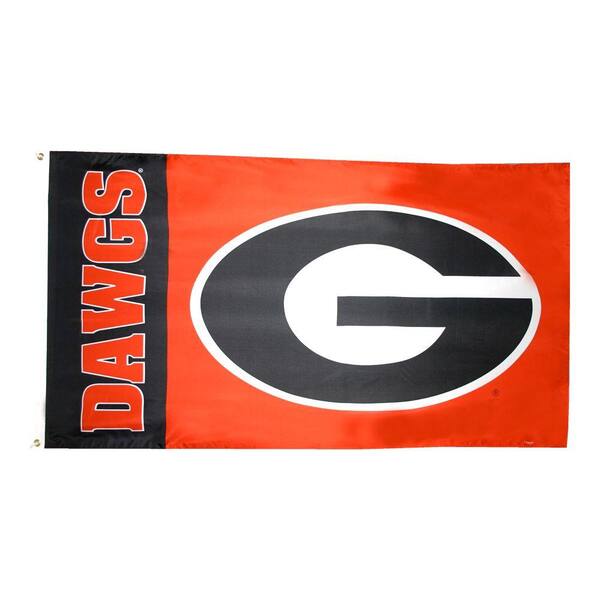 Annin Flagmakers 3 ft. x 5 ft. Polyester Georgia Dawgs Flag