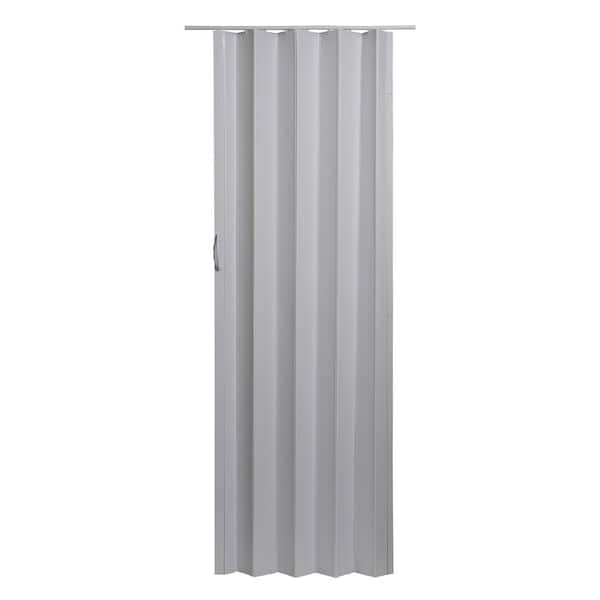 Spectrum Oakmont 36 in. x 80 in. Frost White Vinyl Accordion Door