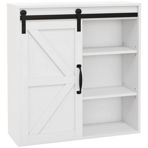 Tileon 22.75 in. W x 7.75 in. D x 24.5 in. H Bathroom Storage Wall ...