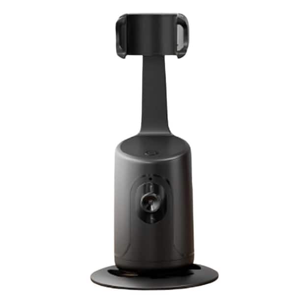 OBJLGEV 360° Rotation Auto Face Tracking Tripod Phone Holder with Smart Gesture Control and Remote Rechargeable for Video Record