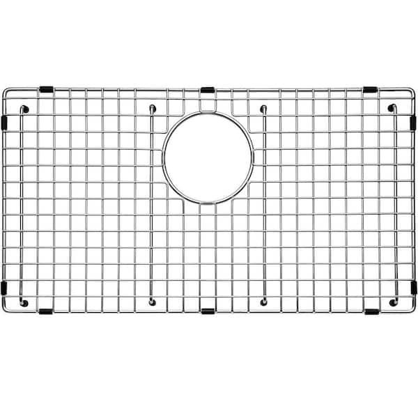 22.05-in x 14.45-in Rear Drain Heavy-Duty Stainless Steel Sink Grid SVH2215R