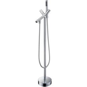 Havasu 2-Handle Claw Foot Tub Faucet with Hand Shower in Polished Chrome