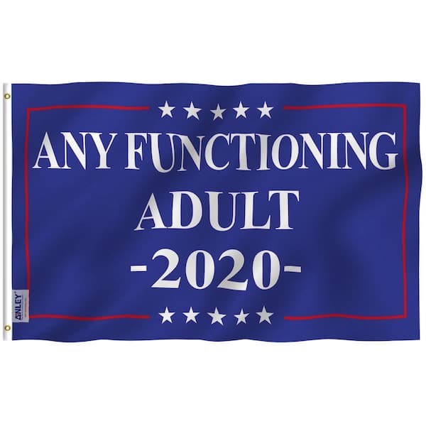 ANLEY Fly Breeze 3 ft. x 5 ft. Polyester Functioning Adult 2020 2-Sided Flags Banner with Brass Grommets and Canvas Header