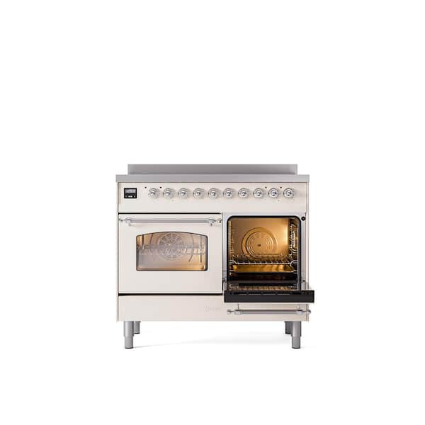 ILVE Nostalgie II 40 in. 6 Zone Freestanding Induction Range in
